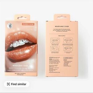 Classic Glam - DIY Tooth Gem Kit with 10 Crystal-Clear Gems, UV Bonding Glue